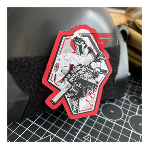 Écusson personnalisé brodé sur mesure, livraison rapide, écusson brodé Velcro, conception d'uniformes sur mesure, directement de l'usine - Product Image 6