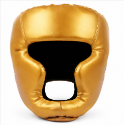 HAWK SPORTS INDUSTRIES Casque de boxe en PU doré avec masque de protection facial pour l'entraînement, le sparring, le MMA, le Muay Thai, le Taekwondo, unisexe, pour jeunes - Product Image 6