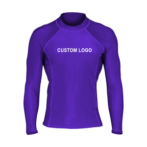 Rashguard de compression MMA à manches longues pour hommes et femmes, séchage rapide, anti-UV, respirant, UPF50+, polyester/nylon écologique, fitness - Product Image 5