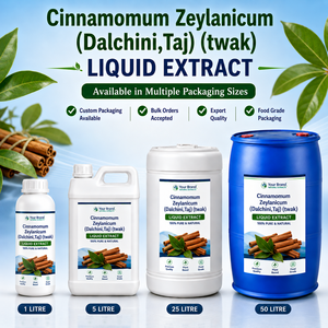 Extracto Líquido de Cinnamomum Zeylanicum, Dalchini, Taj, Twak, Suplemento Herbal a Base de Plantas de Grado Alimenticio, Suministro a Granel - Product Image 1