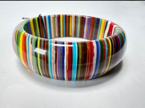 Latest Design 2026 Swirl Resin <b>Bangle</b> <b>Set</b> Fashion Casual Party Jewelry Bracelet <b>Bangles</b> Resin <b>Bangle</b> for Women At Best price - Product Image 5