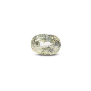 3.05 Carat Oval Cut Yellow Sapphire Loose Gemstone for Fine Jewelry - Product Image 1