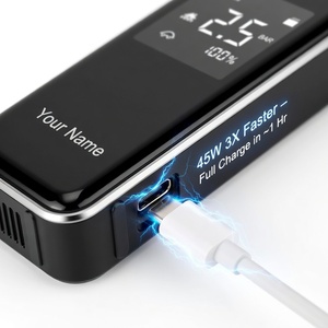 DENV-15000 Cordless Portable Tire Inflator 15000mAh Air Compressor 45W Fast Charging Car <b>Pump</b> Pneumatic Parts Wholesale B2B OEM - Product Image 5