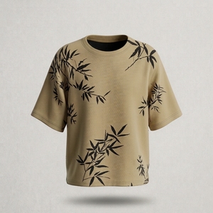 200 GSM 100% Cotton Crop Top Summer <b>Short</b> <b>Sleeve</b> Crew Neck <b>White</b> Black OEM Custom Cropped T-<b>Shirt</b> <b>Women</b> Crop Top - Product Image 4