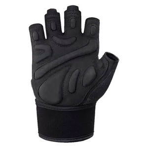 Guantes de Levantamiento de Pesas de Cuero Vacuno 100% Genuino de Primera Calidad, Personalizables, Antideslizantes, Ajustables y Resistentes de SAAR INDUSTRIES - Product Image 6