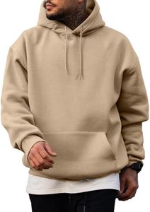 Sweat-shirts à capuche pour hommes de bonne qualité, doublés en polaire, chauds, coupe classique, décontractés, grandes tailles, couleur unie, hiver, de BD - Product Image 5