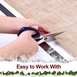 Tissu en toile de jute 100% naturel, écologique, durable, biodégradable, largeur 40 pouces x 50 pieds, rouleau de toile de jute de 9 oz fabriqué au Bangladesh - Product Image 4