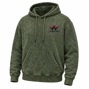 Sweat à capuche délavé pour homme, en coton vintage, coupe oversize, intérieur polaire doux, style décontracté - Product Image 1
