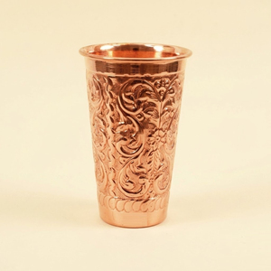 Gobelet martelé 100 % cuivre pur, fait main, ayurvédique, pour l'eau et la détox, écologique et réutilisable, best-seller - Product Image 6