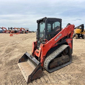 Kubota SVL90-2 Compact Track Loader <b>Mini</b> Crawler Skid Steer Diesel Engine Yellow Color Gearbox Motor 9 Ton Rated Load - Product Image 2