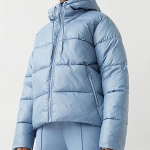 Chaqueta Acolchada de Invierno para Mujer, con Capucha, Tejida, Personalizada, Impermeable, Cortavientos, de Secado Rápido, Transpirable y Aislante, Venta al Por Mayor - Product Image 2