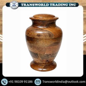 Eco Friendly Wooden Cremation Urn <b>Box</b> Handcrafted Memorial <b>Ashes</b> Keepsake Funeral Decor Adult Premium Finish Cremation Cremation - Product Image 5