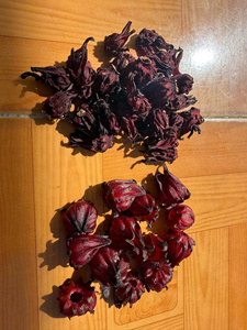 Fleurs d'hibiscus fraîches élégantes, ingrédient en vrac pour thé de roselle, thé en fleurs, pour boissons, tisanes, desserts, transformation alimentaire, Vietnam - Product Image 2