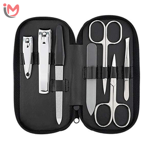 Stainless Steel <b>Pedicure</b> Professional Nail Clipper Set Cuticle Eagle Hook Tweezer Manicure Beauty <b>Tools</b> Kit OEM Wholesale - Product Image 2