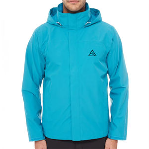 Vestes imperméables respirantes pour hommes, coupe-vent avec capuche, vêtements de pluie pour hommes, veste de pluie légère - Product Image 1