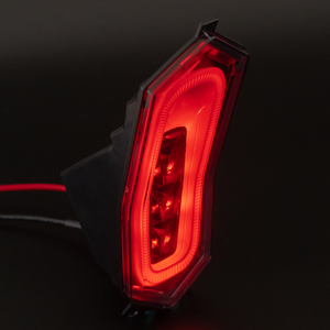 Luz Trasera Integrada LED para Motocicleta, Lente Ahumada, Luz de Freno Trasera, Luz de Señal de Giro - Product Image 6