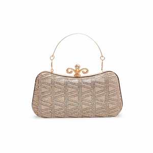 Pochette de soirée nuptiale dorée P15564 - Product Image 3