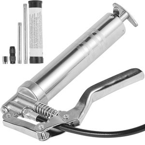 Pistola per ingrassaggio professionale da 3500 PSI con tubo flessibile da 11,65 pollici, capacità di 4 OZ/120 CC e 600 CC, impugnatura a pistola, per impieghi gravosi - Product Image 1