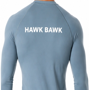 <b>Men</b> Short Sleeve <b>Compression</b> <b>Shirt</b> Premium Stretch Breathable Full Sleeve Quick Dry Polyester Breathable Material <b>For</b> <b>Men</b> - Product Image 5