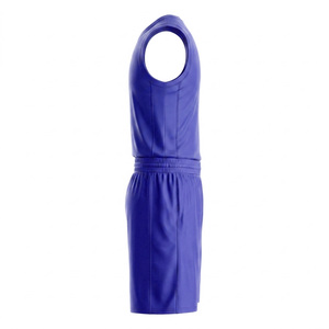 Ensemble de maillots et shorts de basketball personnalisés, uniforme de basketball réversible en mesh, logo personnalisé, kits de match d'équipe, vente en gros - Product Image 2
