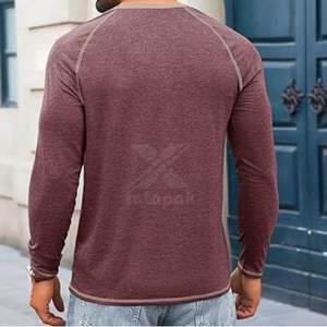 Camiseta de Manga Corta para Hombre, Lisa o Estampada, Precio al por Mayor OEM, Tejido de Punto de Secado Rápido que Absorbe la Humedad, Estilo Casual para Club - Product Image 5
