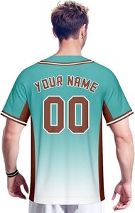 Camiseta Deportiva de Béisbol de Alta Calidad, Versión Ciudad, con Logotipo, Nombre y Número Impresos, Malla de Poliéster, para Jóvenes - Product Image 5