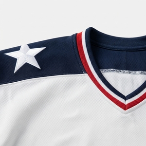 Maillot de hockey sur glace unisexe personnalisé HIEND INDUSTRIES 2026, respirant, 100 % polyester, impression numérique FDM, blocs de couleur, sports d'équipe - Product Image 5