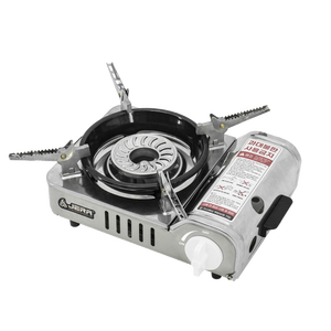 Estufa de Gas Portátil Compacta de Alta Potencia Jera JB-601 para Exteriores (Llama Tornado/Soporte Plegable para Olla) - Product Image 1