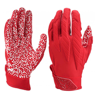 Guantes de Fútbol Americano Personalizados con Sublimación Universitaria, Diseño Personalizado, Guantes de Práctica de Fútbol Americano para Ropa Deportiva Unisex