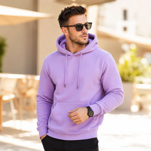 Sweat-shirts unisexes surdimensionnés en coton 450 g/m², style streetwear, décontractés, personnalisables, avec poche, écologiques, respirants, pour l'hiver - Product Image 4