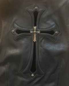 Gilet en cuir respirant et écologique anti-plis pour homme, rembourré 100 % polyester, décontracté, hiver - Product Image 2