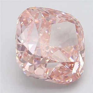 Diamant rose fantaisie de 1,00 à 5,00 carats, taille coussin, cultivé en laboratoire, certifié VVS VS, diamant rose synthétique pour bague de fiançailles - Product Image 4