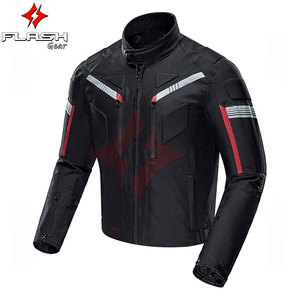 Chaqueta de Motociclista, Impermeable, Cortavientos, Protección Completa para el Cuerpo, con Armadura, para Repartidores - Product Image 2