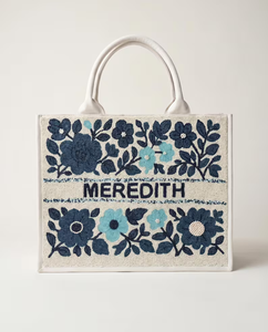 Bolsa de mano floral personalizada, bolsa de mano personalizada para boda, bolsa de mano con cuentas, bolsa para dama de honor, bolsa de mano floral con cuentas de Whimsy Art Craft - Product Image 2
