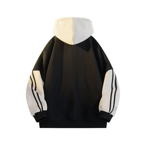 เสื้อฮู้ดดี้ผู้ชายผ้าฝ้ายฟลีซ 100% แบบสั่งทำพิเศษ ทรงโอเวอร์ไซส์ แขนยาว สวมใส่สบาย เป็นมิตรต่อสิ่งแวดล้อม ระบายอากาศได้ดี แฟชั่นฤดูหนาว - Product Image 2