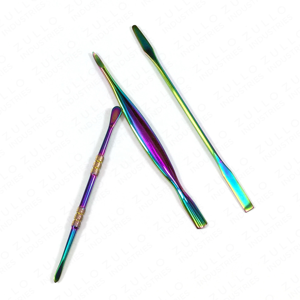 Herramienta Ergonómica de Acero Inoxidable de Doble Punta para Empujar Cutículas y Raspador de Uñas para Manicura, Pedicura y Cuidado de Uñas Profesional - Product Image 5