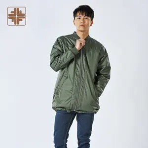 high-end made in Taiwan custom wind breaker mens full zip up jacket