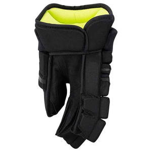 Gants de hockey sur glace noirs pour adultes, en nylon durable, avec fermeture auto-agrippante, équipement de protection sportive, équipements professionnels de hockey sur glace - Product Image 2