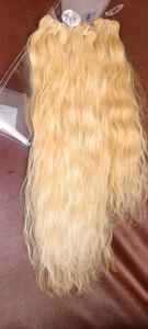 613 cheveux vierges naturels de qualité 10A cheveux humains à Chennai extensions de cheveux alignés sur les cuticules ondulés naturels pour les femmes - Product Image 2