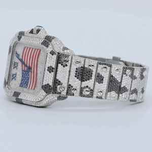 Round Cut Antique Hip Hop Luxury <b>Watch</b> for Men Moissanite <b>Diamond</b> <b>Watch</b> Fancy <b>Watch</b> Gift for Men's - Product Image 5