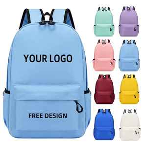 Mochila Ligera Personalizada para Portátil, Mochila Deportiva con Doble Cremallera, Impermeable, Bolsa de Viaje Informal - Product Image 1