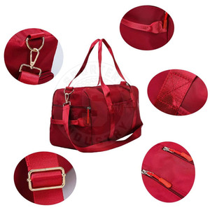Sacs de voyage en toile unis et personnalisables à prix d'usine - Product Image 4