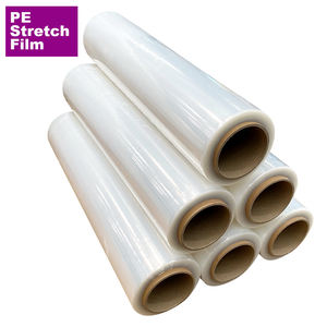 Procesamiento Directo de Fábrica, Equipo Moderno - Rollos Jumbo de LLDPE, Película de PE Transparente Rígida de Alta Dureza, Película Plástica Suave - Product Image 1
