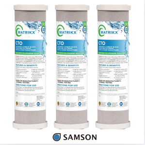 Filtre de suppression des PFAS et des chloramines de 5 microns pour purificateurs sous comptoir, matériau certifié NSF, filtre à eau de qualité supérieure - Product Image 1