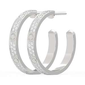 Boucles d'oreilles en diamant naturel de haute qualité en or 18 carats, bijoux fins pour mariée, fournisseur en gros disponible au meilleur prix du marché - Product Image 6