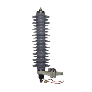 Supresor de Sobretensiones de 33kV 10kA |   Protector Contra Rayos de Alto Voltaje de Polímero con Desconectador, Cable de Tierra y Soporte de Montaje - Product Image 1