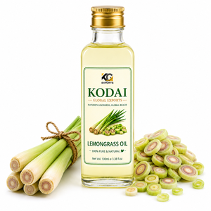 Aceite Esencial de Limoncillo de Tamil Nadu 100% Puro y Natural de Primera Calidad, Destilado al Vapor, para Aromaterapia y Cuidado Facial, Kodai Global Export - Product Image 1