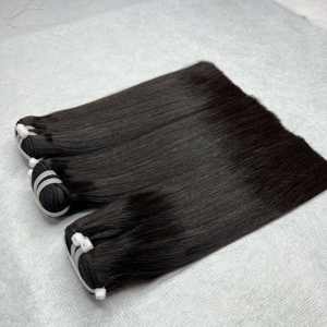 Wholesale Premium Quality Raw Vietnamese <b>Hair</b> - Cut From Young Donor, Cuticle Aligned <b>Hair</b> <b>Extensions</b>, Thick From Weft To Ends - Product Image 1