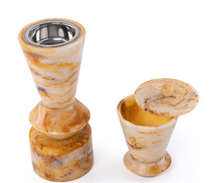 Eco Materials Epoxy Resin Bakhoor Burner Set With <b>Oud</b> Holder Aromatic Mubakhar Decorative Fragrance <b>Diffuser</b> All Season Use - Product Image 1