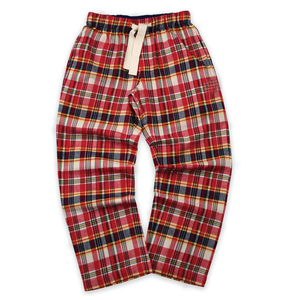 <b>Men</b> Flannel Pants Checked <b>Pajama</b> Pants Lightweight Cotton Lounge Pants Elastic Waistband Comfy Nightwear Sleep Pants - Product Image 6